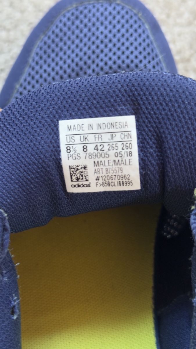 Adidas Herrenschuhe: Adidas baskets homme taille 42 bleu – Gebraucht aus Vuippens von Anna_as 5