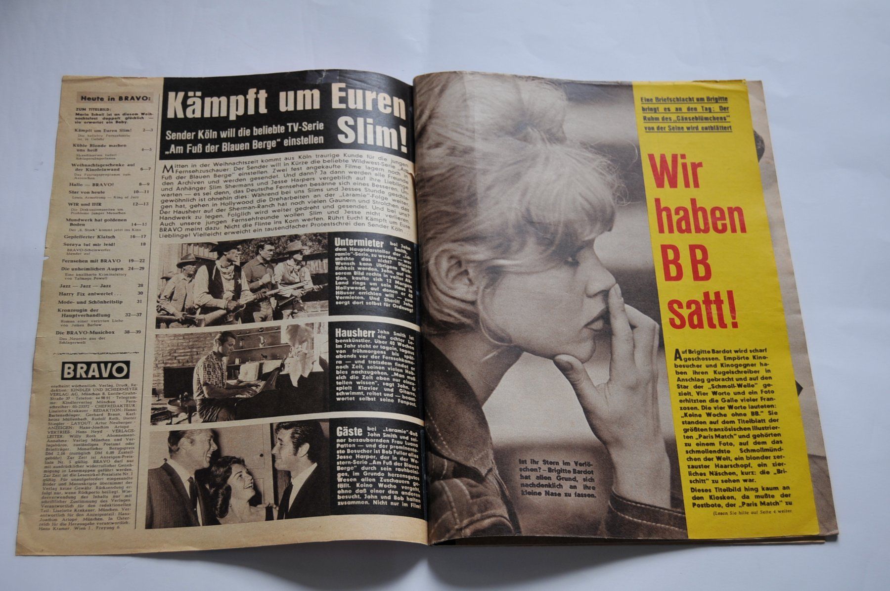 Riviste & Magazine: Bravo Nr. 52 vom 24. Dezember 1961 – Usato da Schaffhausen venduto da RolfMeister 5