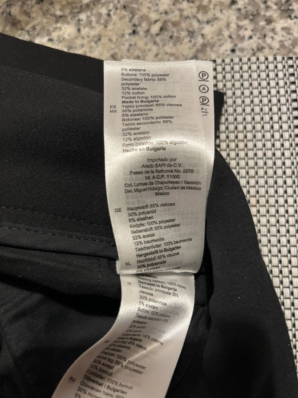 Sandro Pantaloni: Sandro, Hose, schwarz – Usato da Bern venduto da cubus01 6