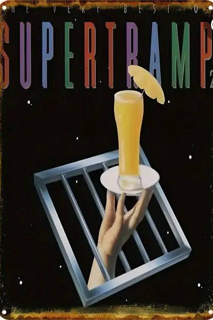 Schilder: Supertramp Blechschild Metal Rock Band – Neu (gemäss Beschreibung) aus Horn von abutre72