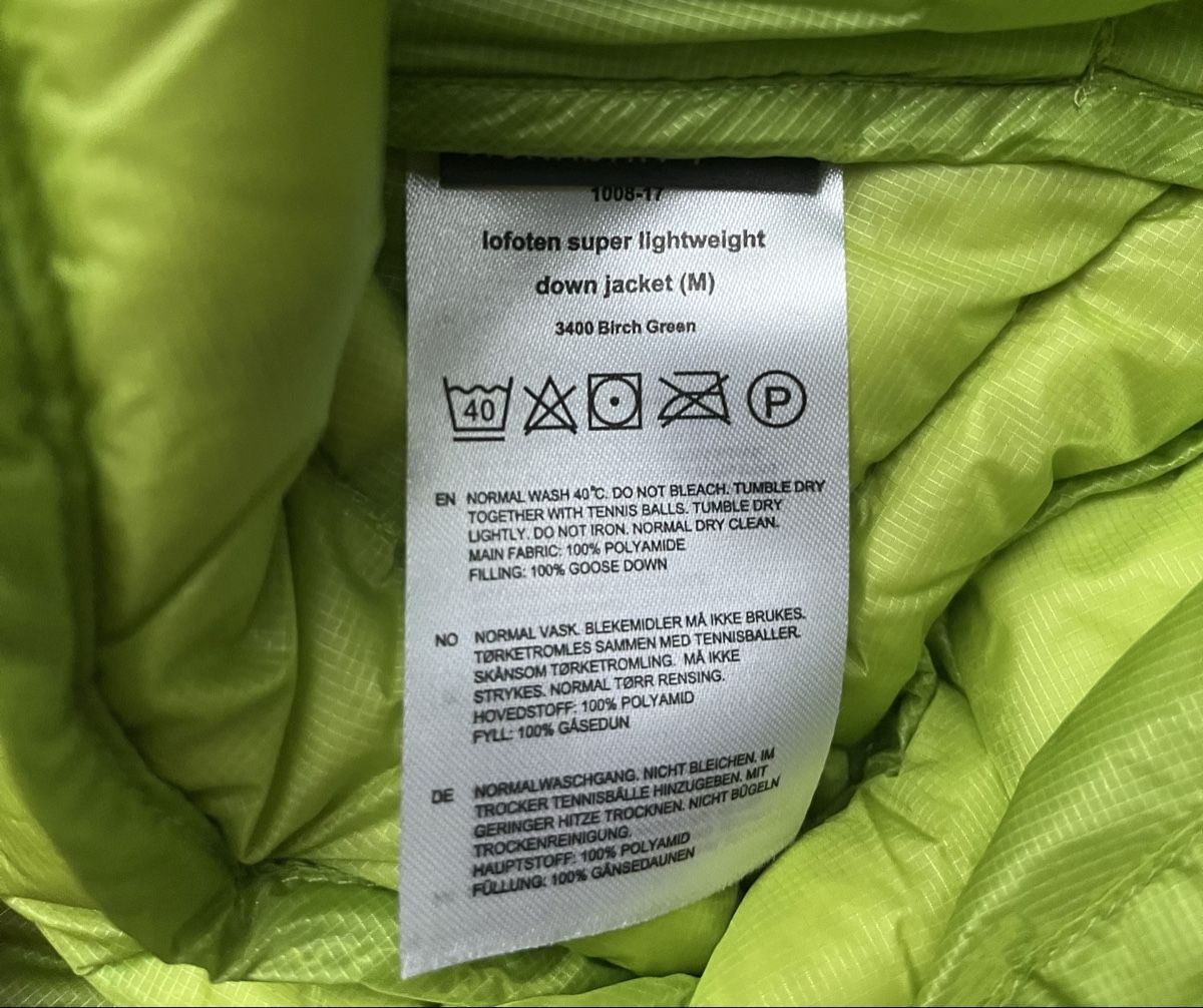 Norrøna Giacche: Norrona Lofoten Superlight Daunen Jacke Gr. L – Usato da Zürich venduto da idemehore 3