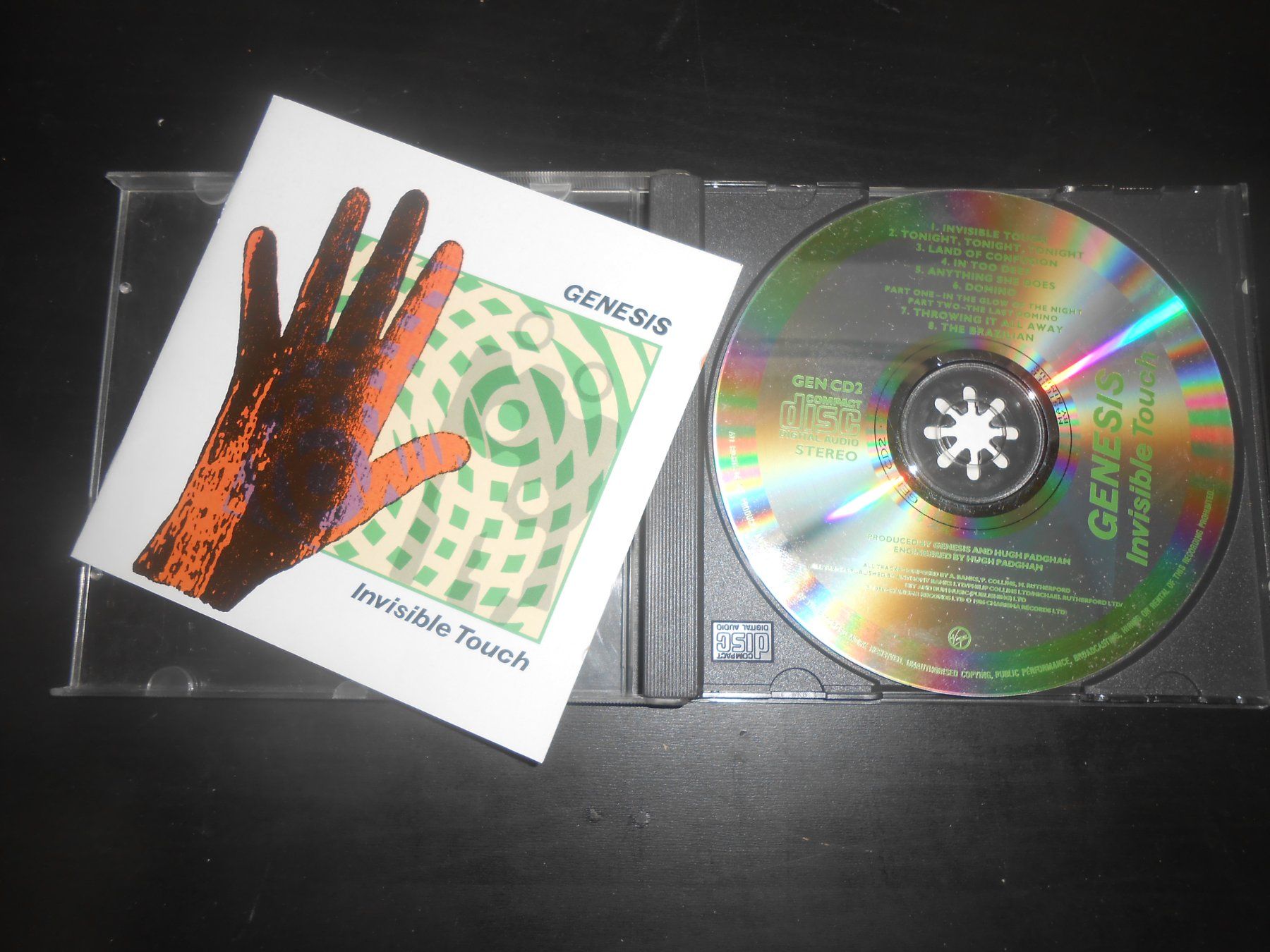 CD: Genesis – Invisible Touch / 1986 – Usato da Aarberg venduto da witchhunter01