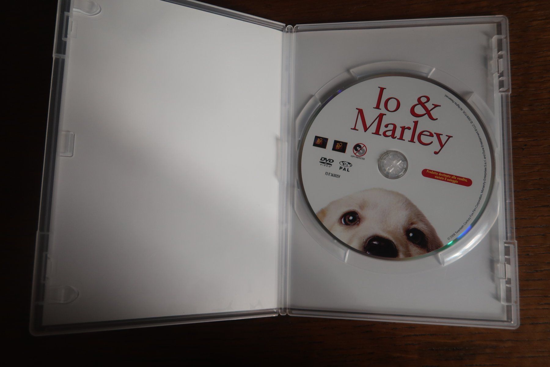Tutti i DVDs: DVD Io e Marley    IT EN FR – Usato da Porrentruy venduto da tupatup 4