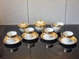 Elegantes Kaffeeservice Eschenbach Antik Retro Vintage