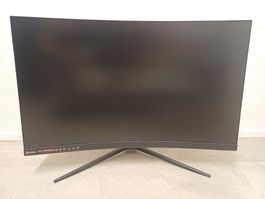 Gaming Monitor OPTIX G32C4 mit Zubehör