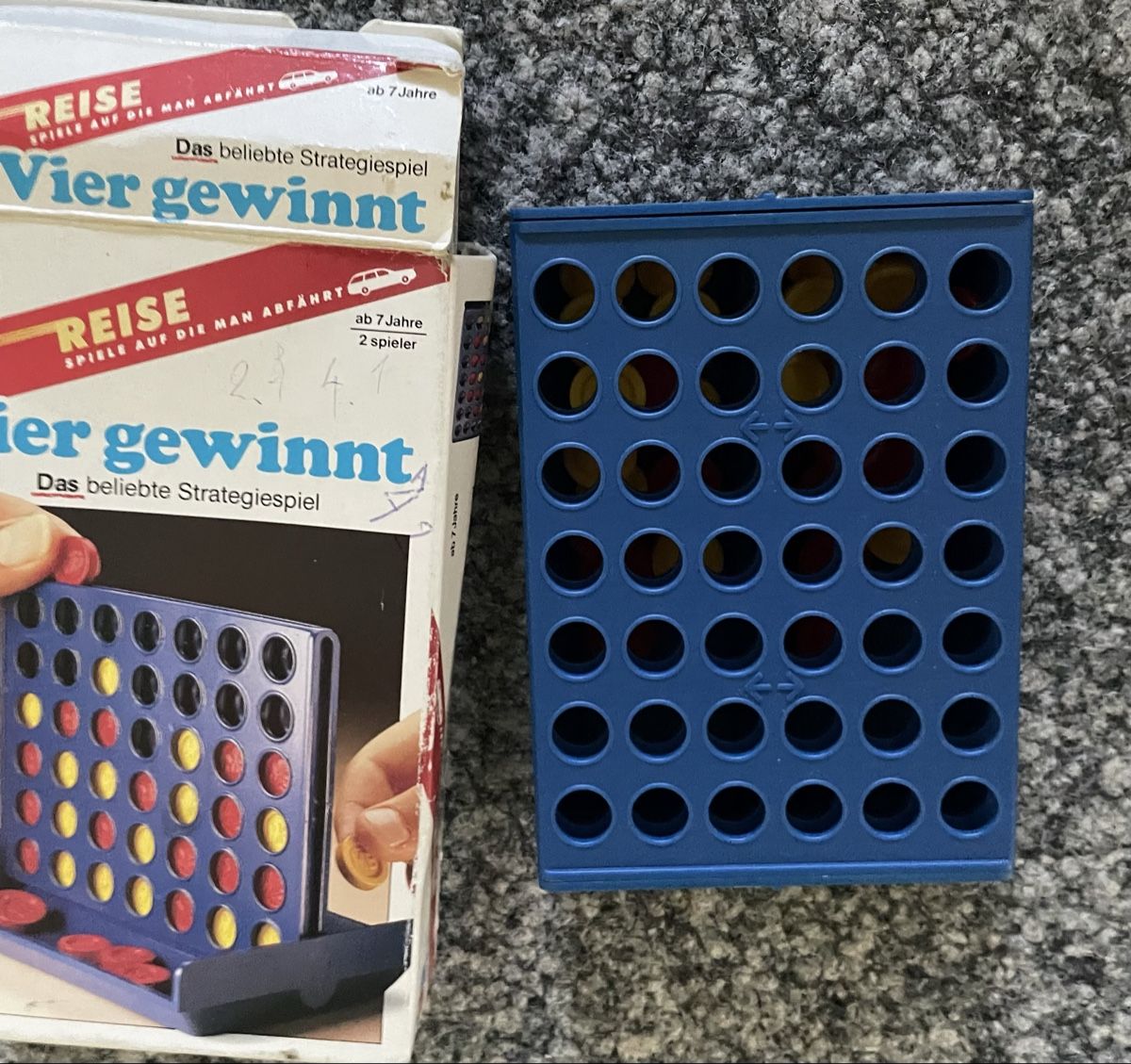 Giochi: MB Spiele Vier gewinnt Reise Version Brettspiel – Usato da Au ZH venduto da Jaggy4 1