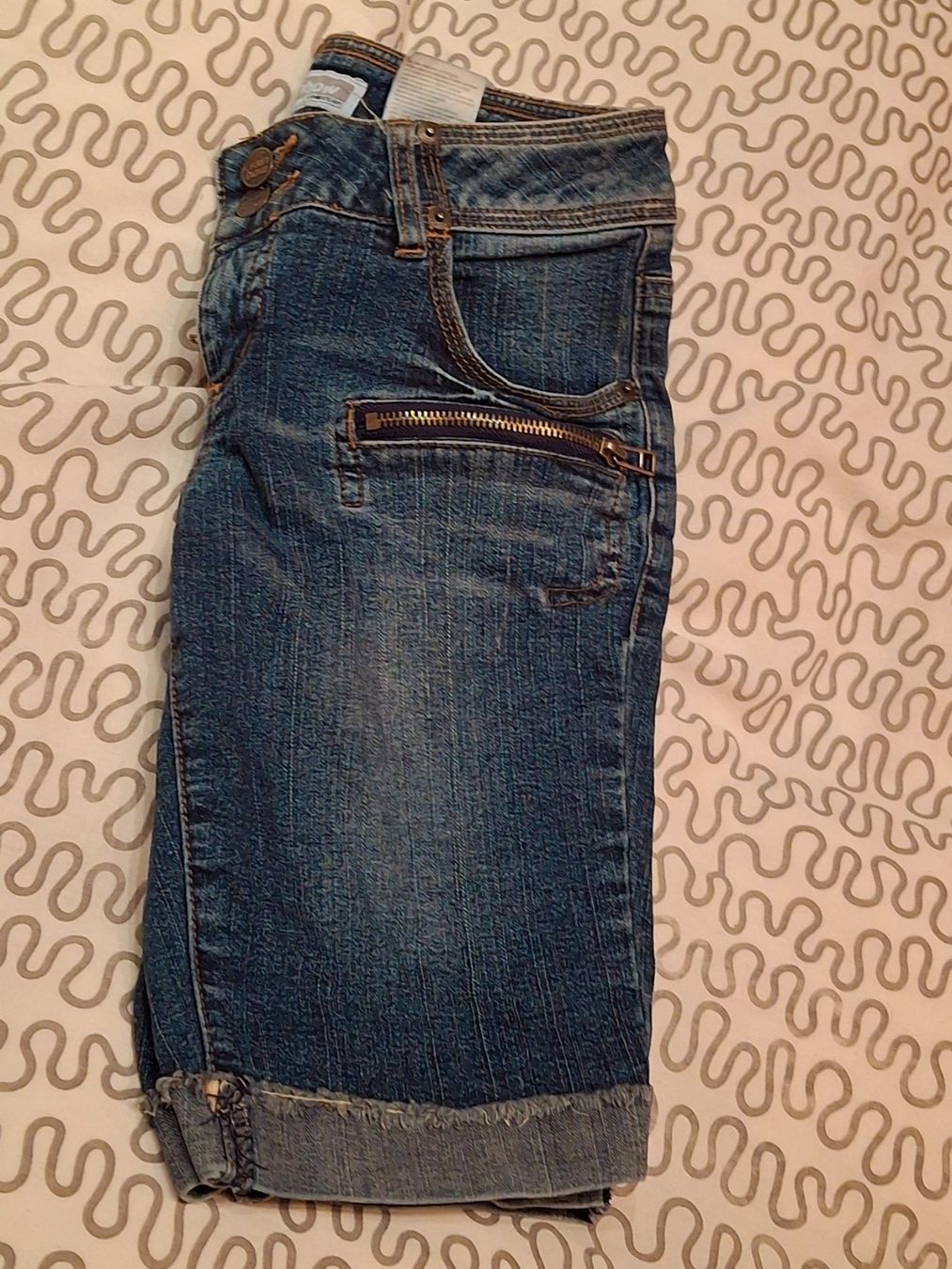 Jeans: Short jeans taille 34 marque Rainbow 97% coton – Usato da Villiers venduto da san_jn5w 8