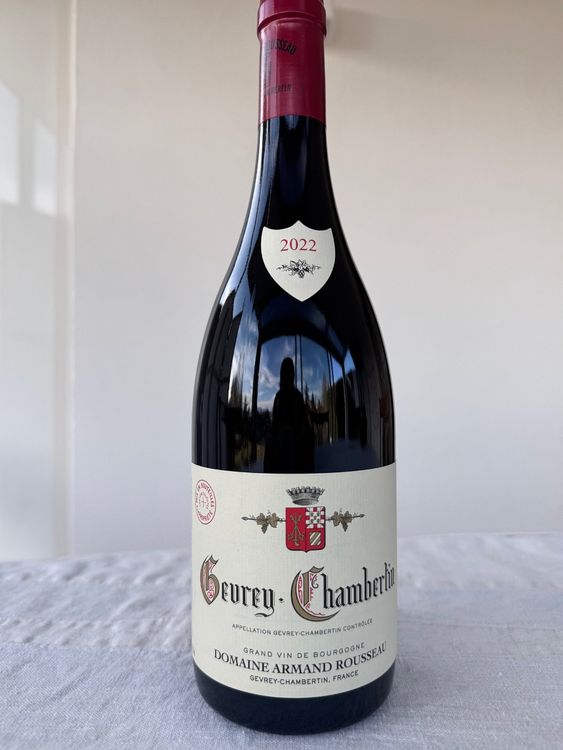 ARMAND ROUSSEAU GEVREY-CHAMBERTIN 2022 BOUTEILLE PARFAITE !! (Neu und ...