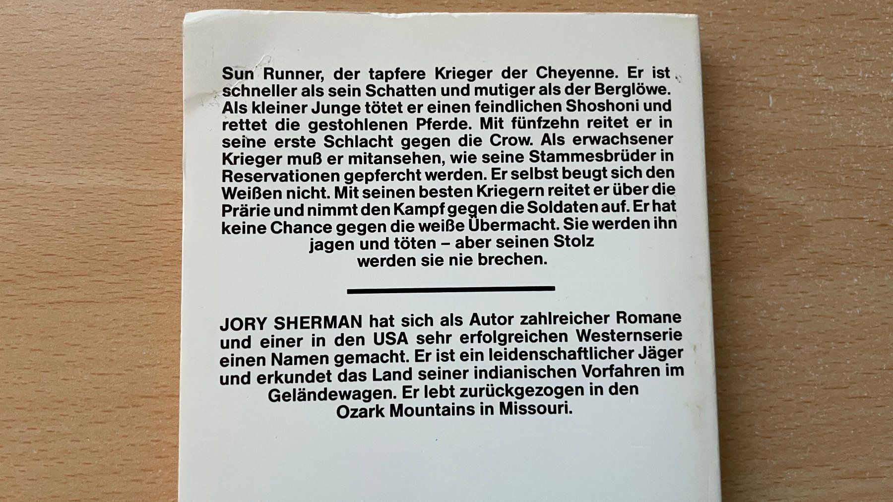 Bücher: Das Lied der Cheyenne – Gebraucht aus Glattfelden von cybermaxx 1