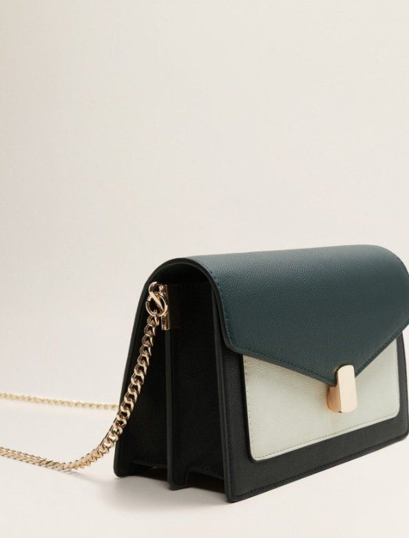 Mango Borse da donna: MANGO neue Tasche mit Kette Umhängetasche – Nuovo e nell'imballaggio originale da Rotkreuz venduto da beltraum