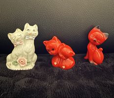 3 Katzen Figur