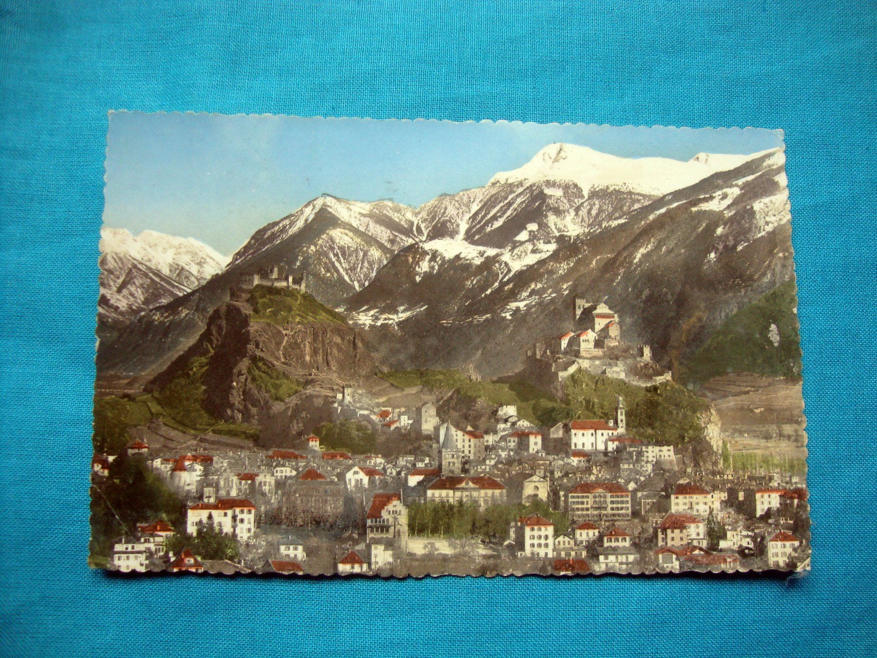 Ansichtskarten: Sion VS Ansichtskarte Postkarte Poststempel 1961 – Gebraucht aus Döttingen von Kubuli1