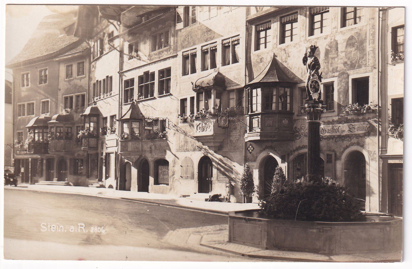 Cartoline postali: Stein a. R. ( Burkhardt Karten ) – Usato da Cormoret venduto da Pascalll2001