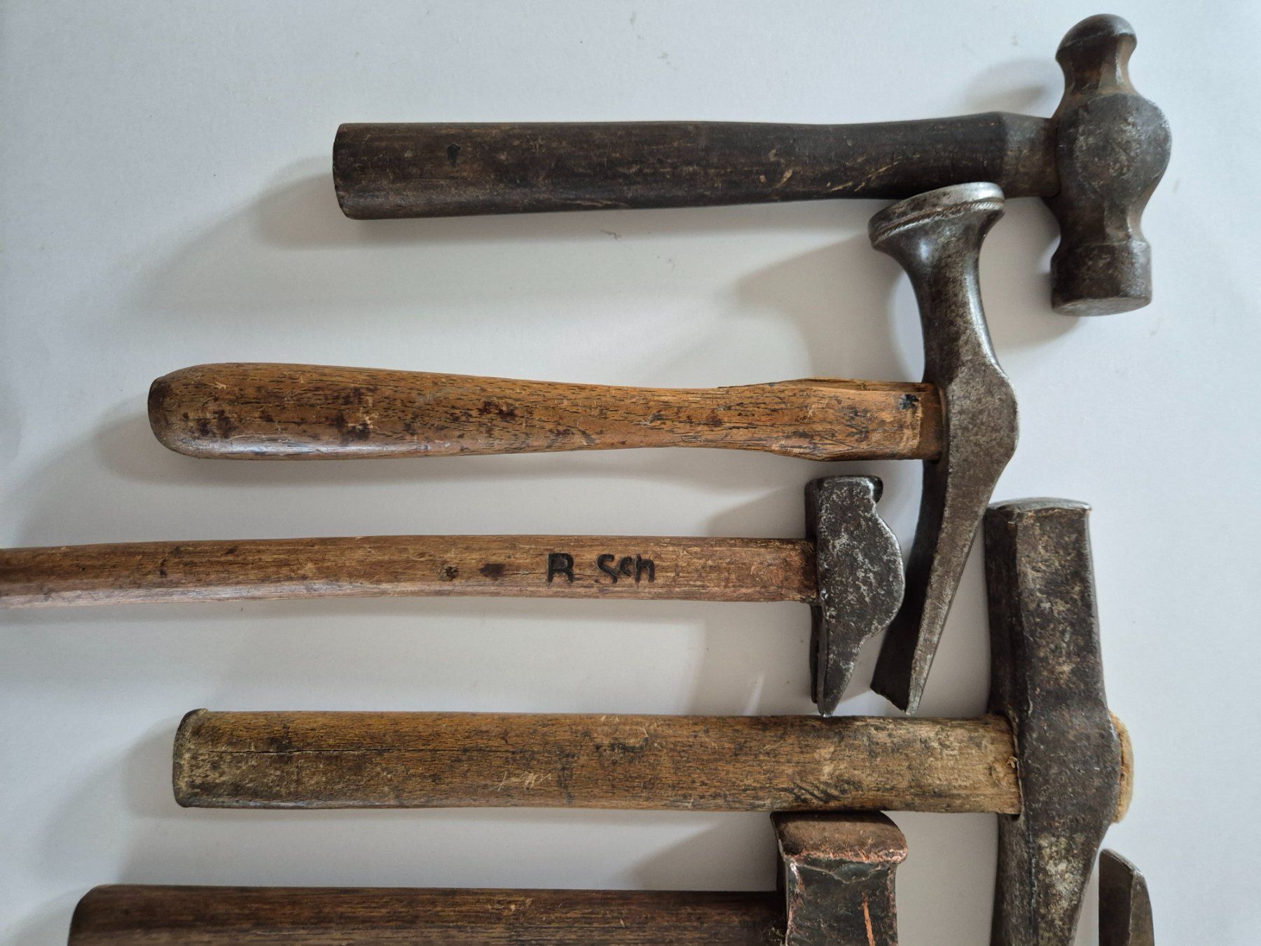 Alle Werkzeuge: Sammlung von 7 alten Hämmern – Gebraucht aus Schlosswil von donmarcos62 3