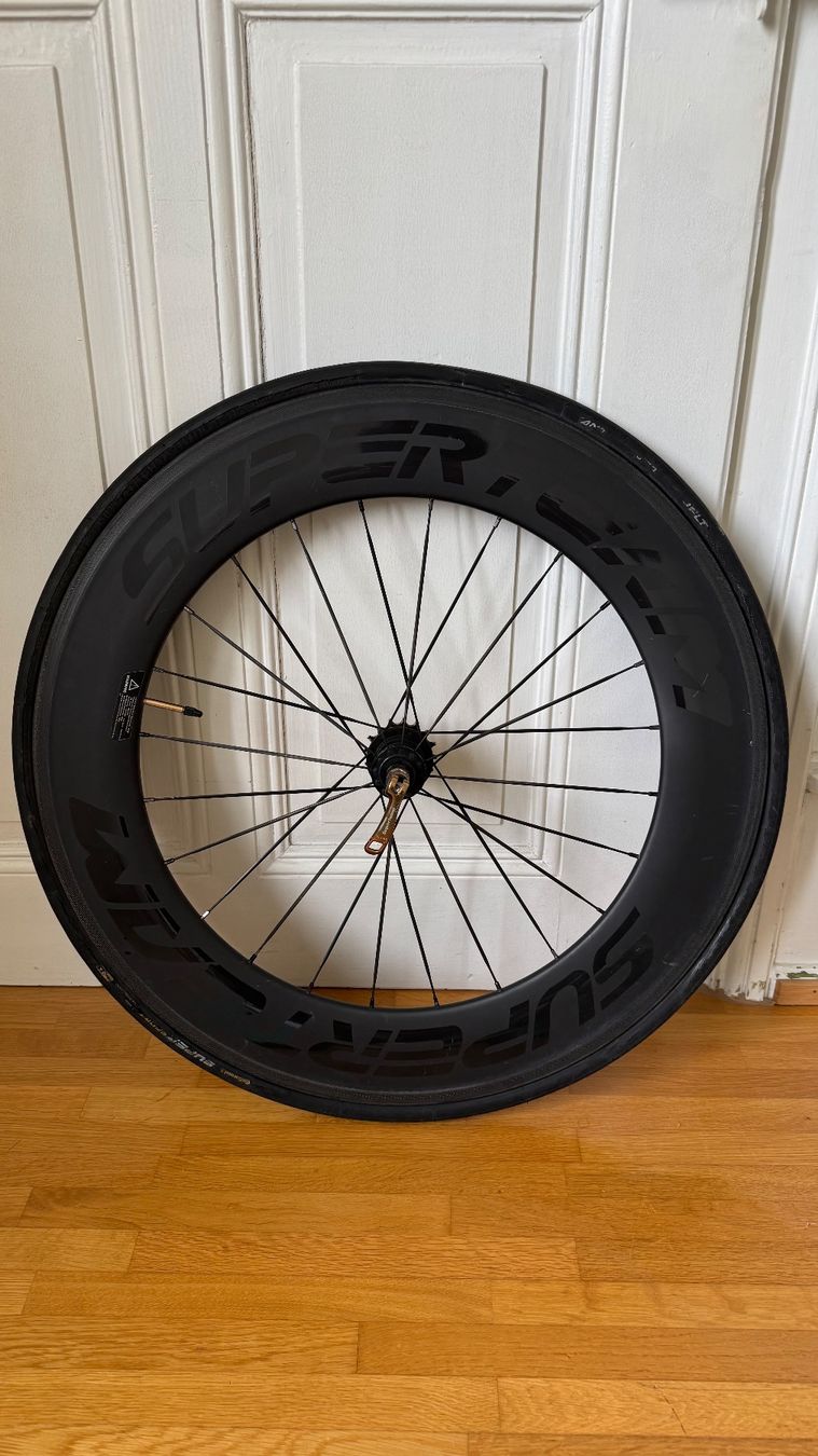 Pneumatici & Ruote complete: Superteam 88mm Carbon Hinterrad, 130mm – Usato da Basel venduto da wan_f9q6