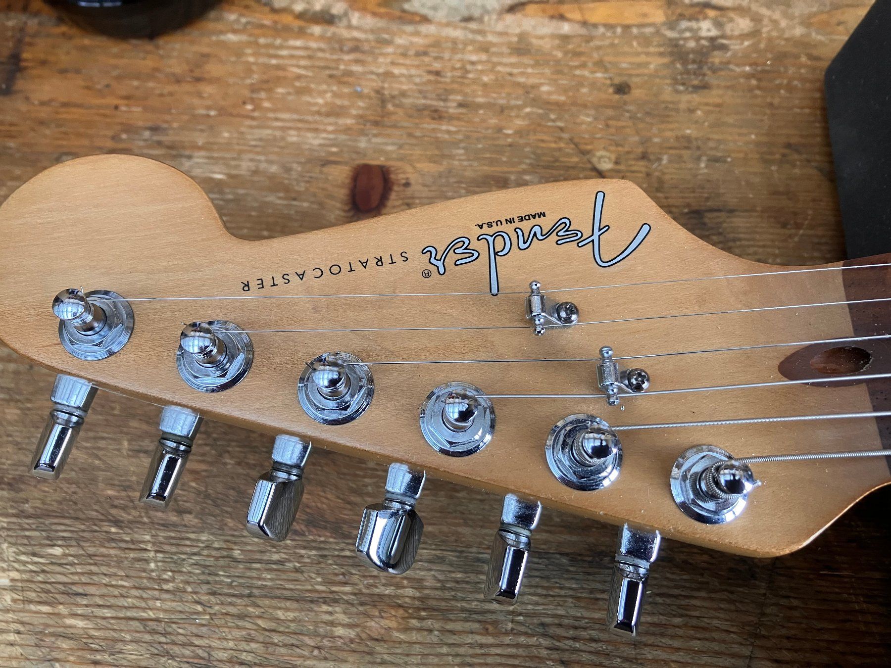 Strumenti musicali: Fender USA Stratocaster 1996 top Zustand. – Usato da Zofingen venduto da bjmusic 3