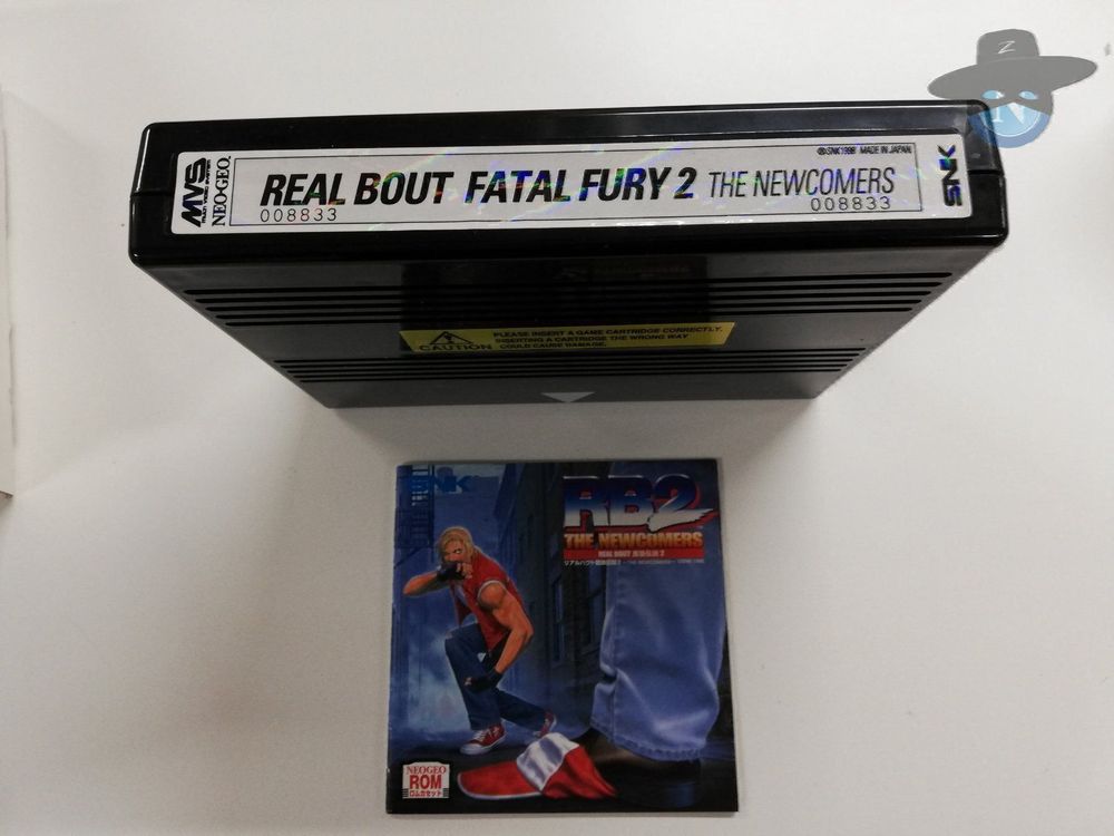 Cassette VHS Officielle Du Jeu Real Bout Fatal Fury - Import Japon, édition Gamest/SNK - Bon état