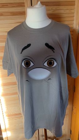 Schau mir in die Augen tshirt Grey XXL grau Tshirt Shirt