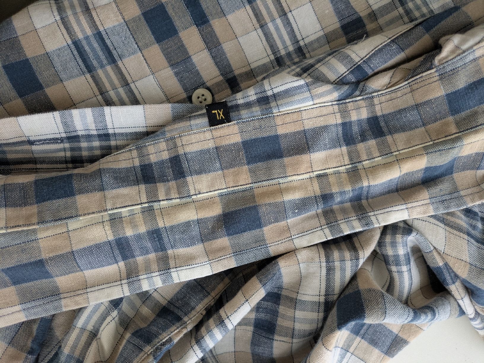Camicie: GSWD Kariertes Leinenhemd, XL, Sommerhemd, – Usato da Rorschach venduto da joh_v2y2 3