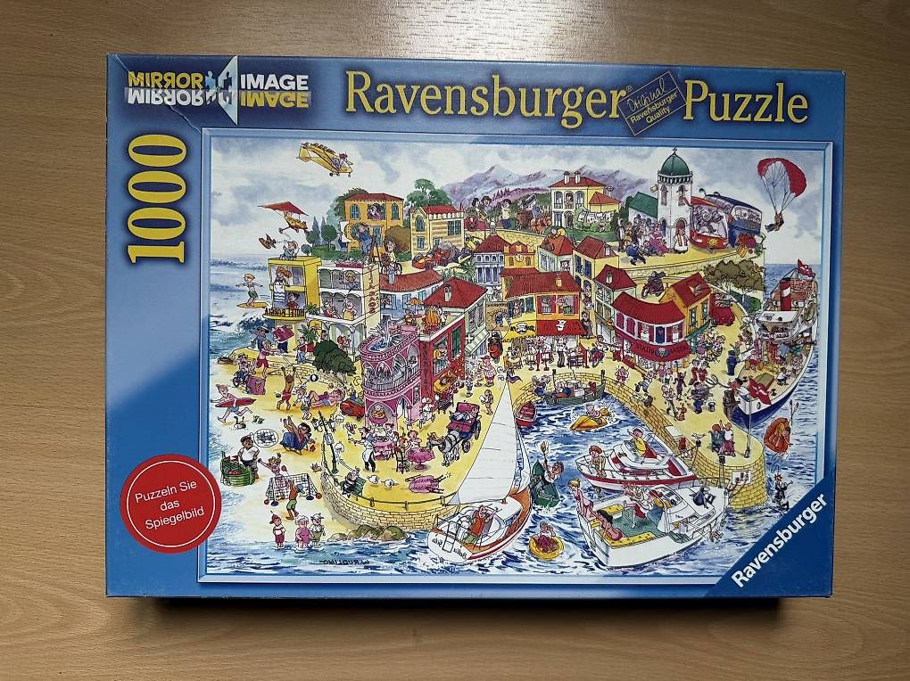 Ravensburger Puzzles: Puzzle 1000, spiegelverkehrt – D'occasion à Sarnen par miriamsager