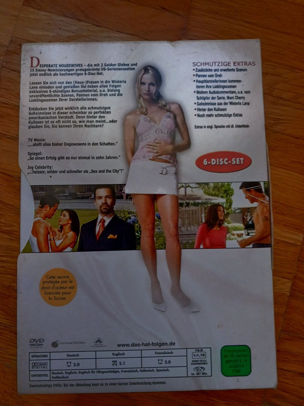 Tutti i DVDs: DESPERATE HOUSEWIVES STAFFEL 1 – Usato da Arlesheim venduto da rut_fb7k 1