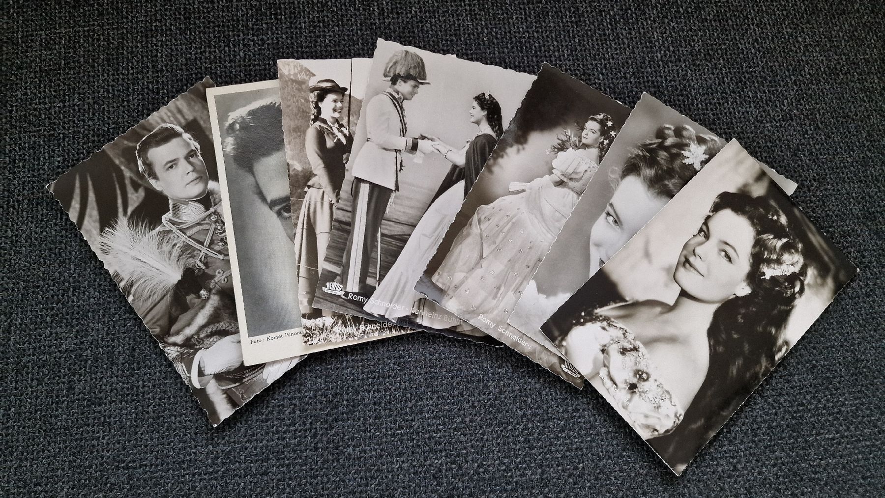 Autografi: Autogrammkarte Romy Schneider – Usato da Konolfingen venduto da Nostalgiker 1