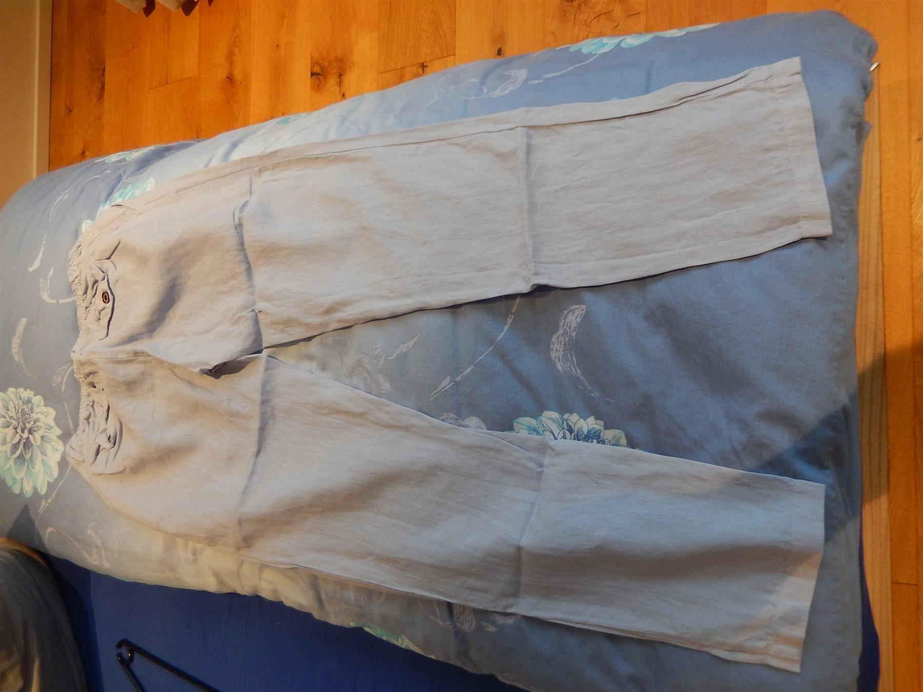 Hosen: Hose aus Leinen blau Grösse S – Neu (gemäss Beschreibung) aus Schaan von Sya6
