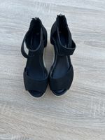 Neue Sandaletten schwarz Grösse 38
