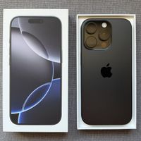 Apple iPhone 16 Pro Black Titanium 512GB mit UAG Hülle
