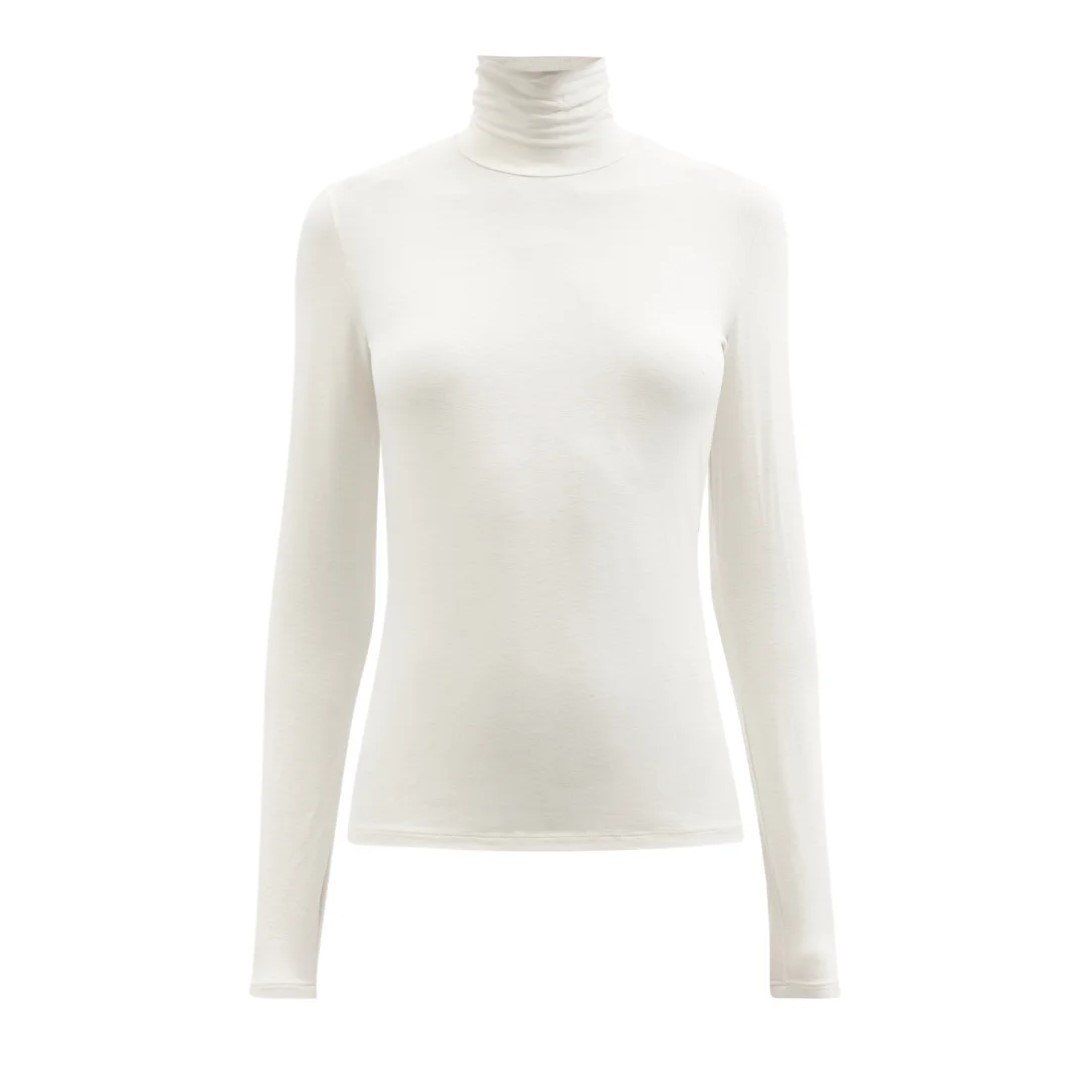 Max Mara Pullover & Sweatshirts: Max Mara Weekend Rollkragen Pulli MULTIF Viscose latte S – Neu und originalverpackt aus Zürich von rar_b2y9 2