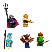 Lego Minifiguren aus verschiedenen Themenbereichen.