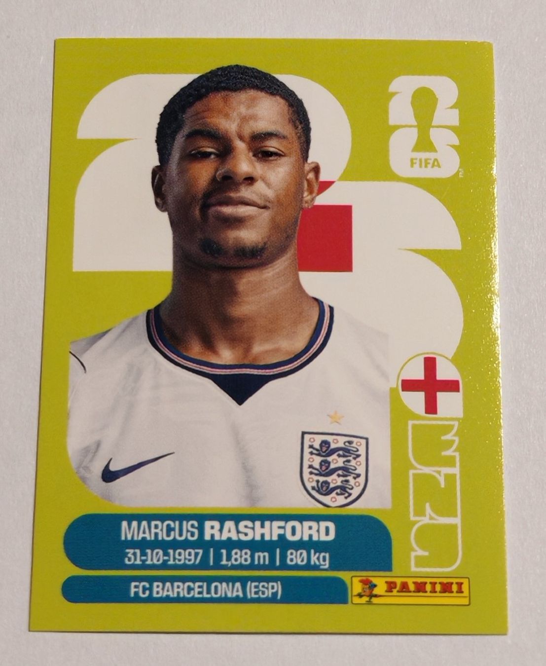 Panini Cartes à collectionner: Marcus Rashford - ENG 19 – Neuf (Voir description) à Rietheim par Squaley