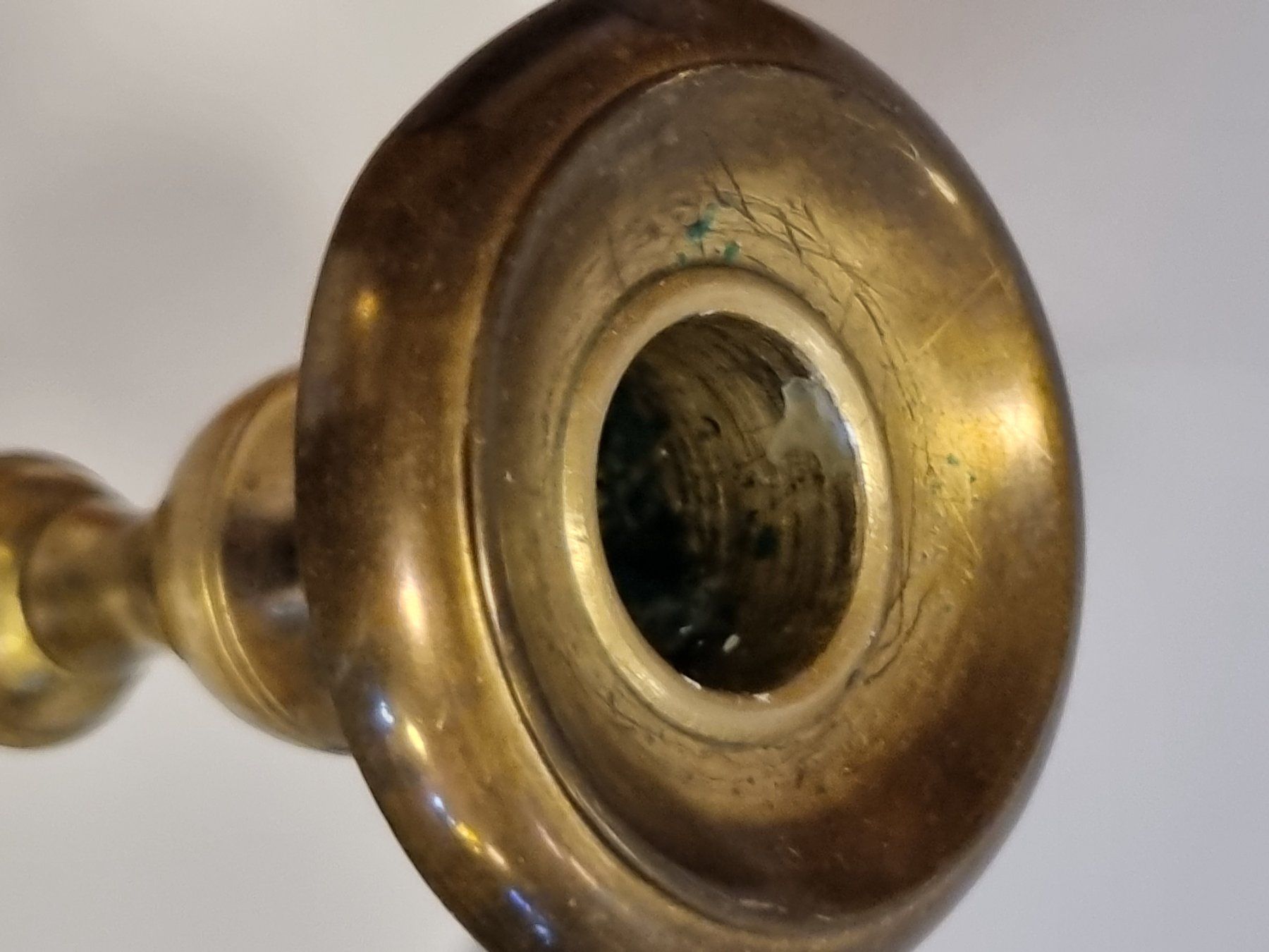 Portacandele: Vintage Messing-Kerzenständer 20 cm – Usato da Scharnachtal venduto da devin03 7