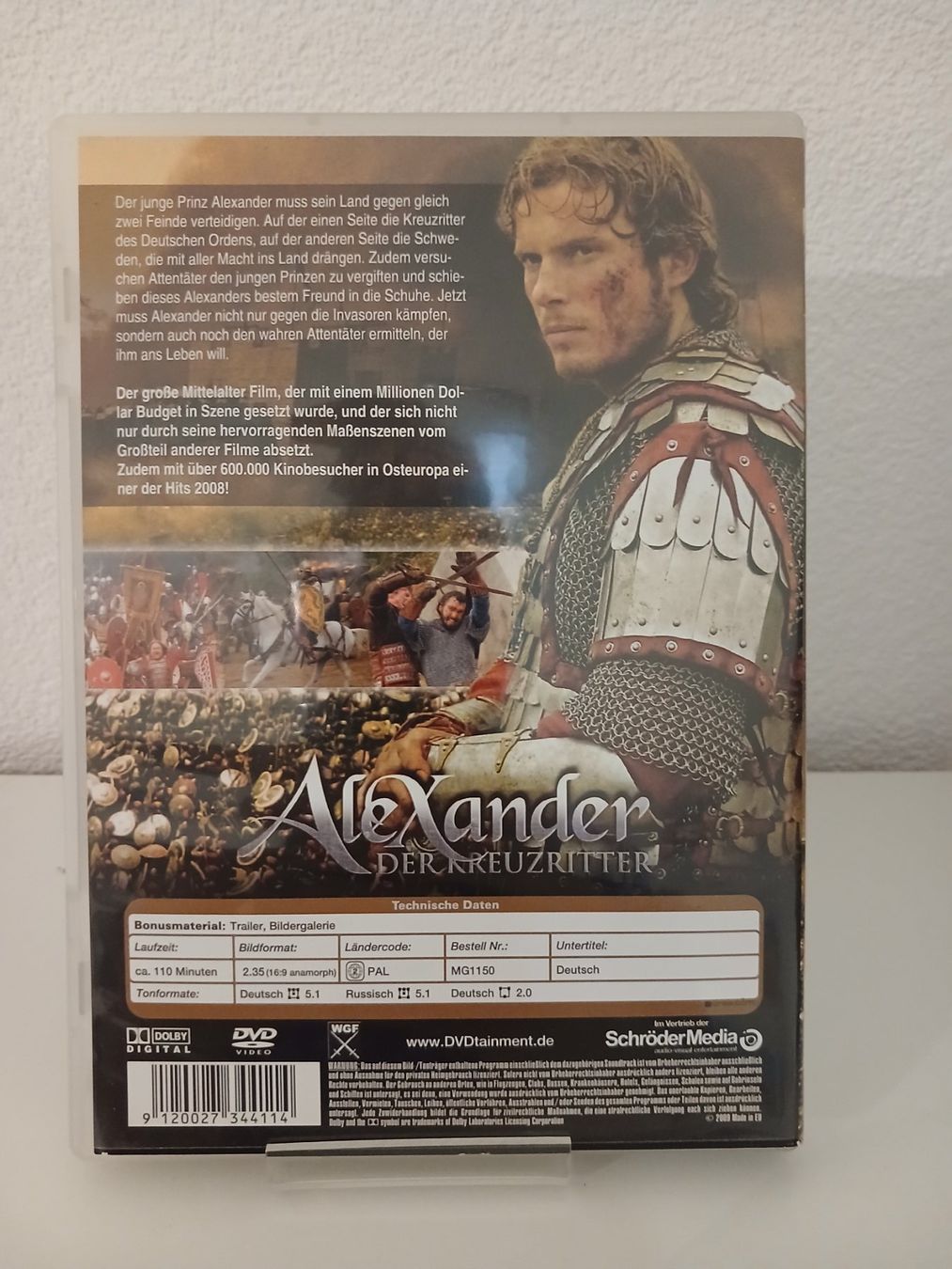 Alle DVDs: Alexander der Kreuzritter – Gebraucht aus St. Margrethen SG von SamusAran 1