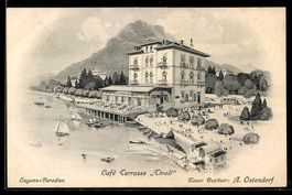 Lugano, Cafe Terrasse Tivoli, Bes. A. Os