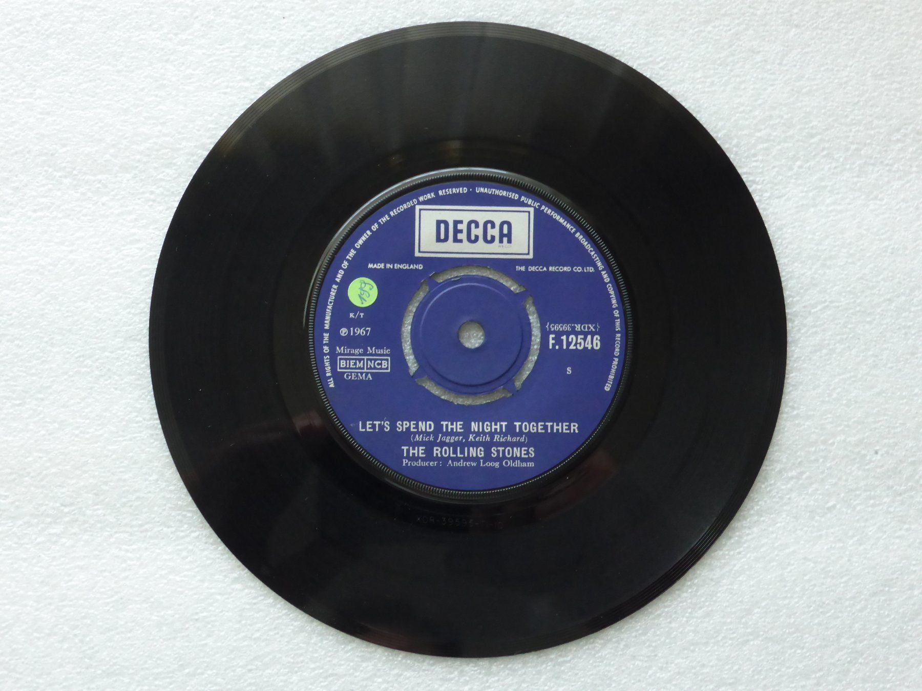 Schallplatten: Vinyl Single   ROLLING STONES – Gebraucht aus Küssnacht am Rigi von Mondkinder 1