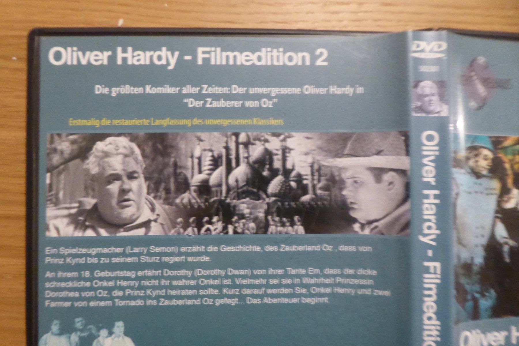 Tutti i DVDs: DVD Oliver Hardy Der Zauberer von Oz – Usato da Allschwil venduto da Summelsarium 1