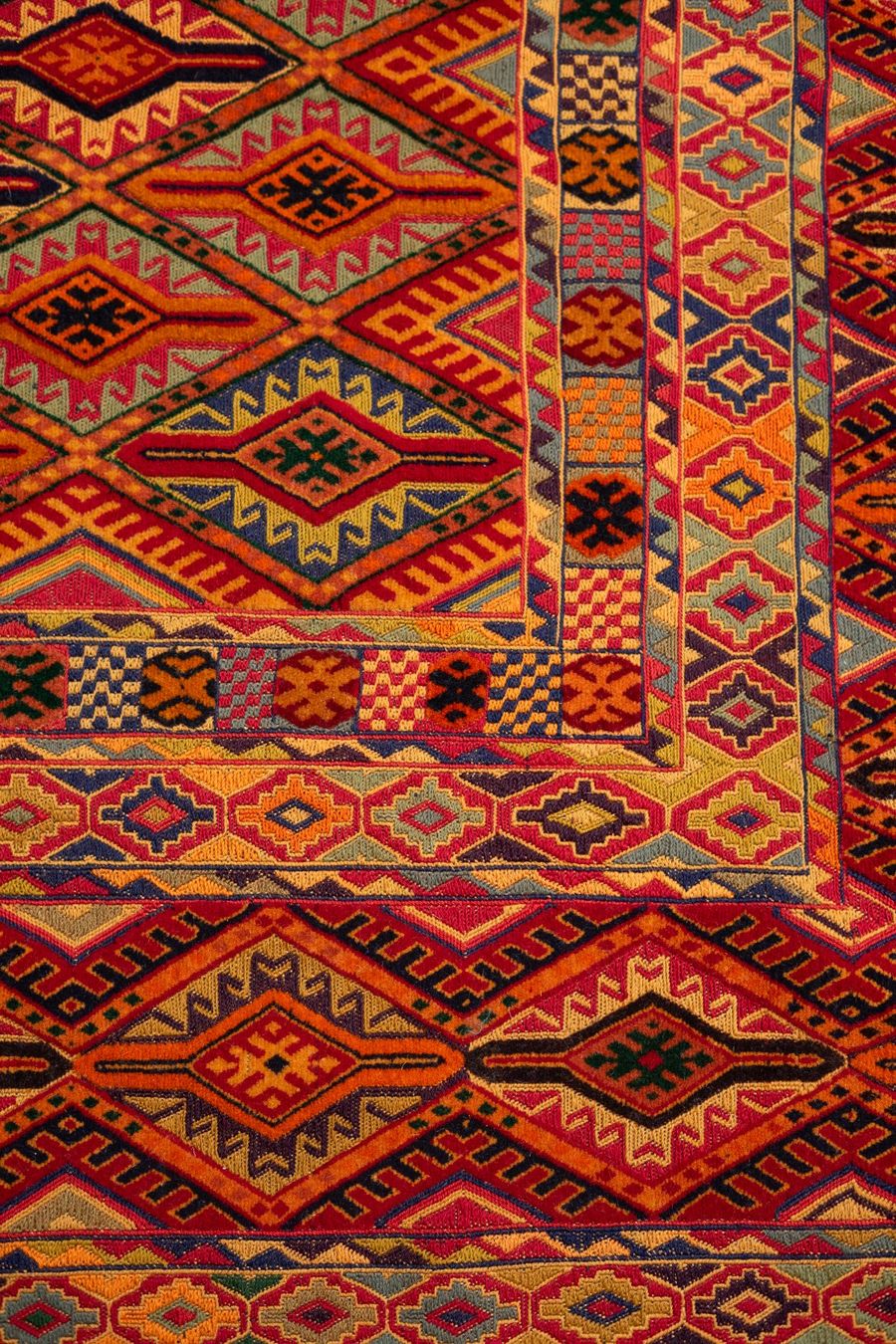 Kelim Tappeti: 193x155cm Afghan Kelim Handgemacht – Nuovo e nell'imballaggio originale da Luzern venduto da Hera.Kollektiv 3