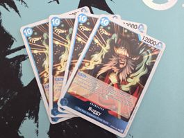 4x One Piece TCG - Buggy EN