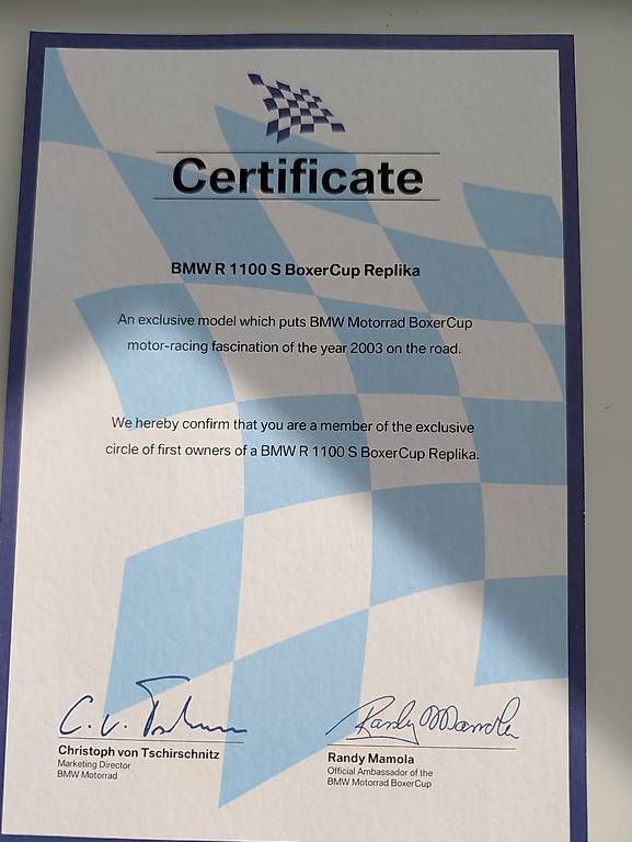 Strada: BMW R1100S MAMOLA REPLICA  – Usato da Vesenaz venduto da bertrandleblanc 5