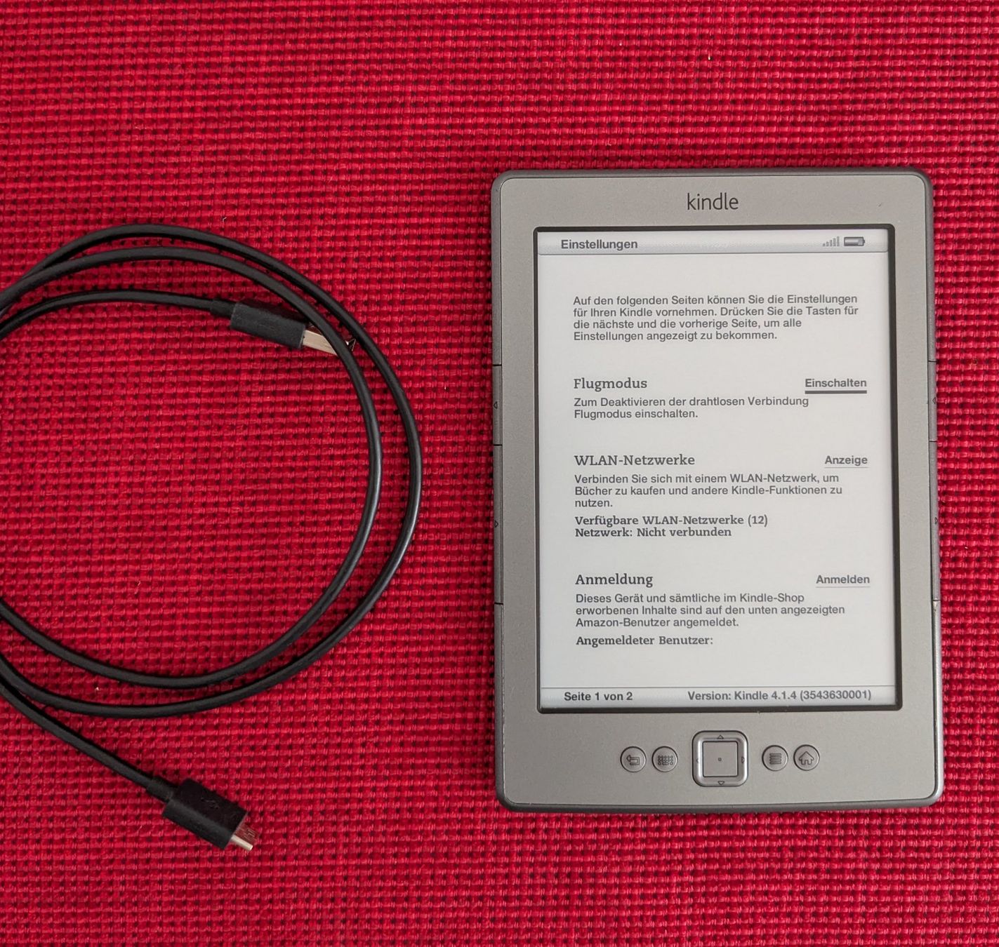 Amazon Tablet PC: Amazon Kindle 4 e-Reader – Gebraucht aus Bern von ricobrj