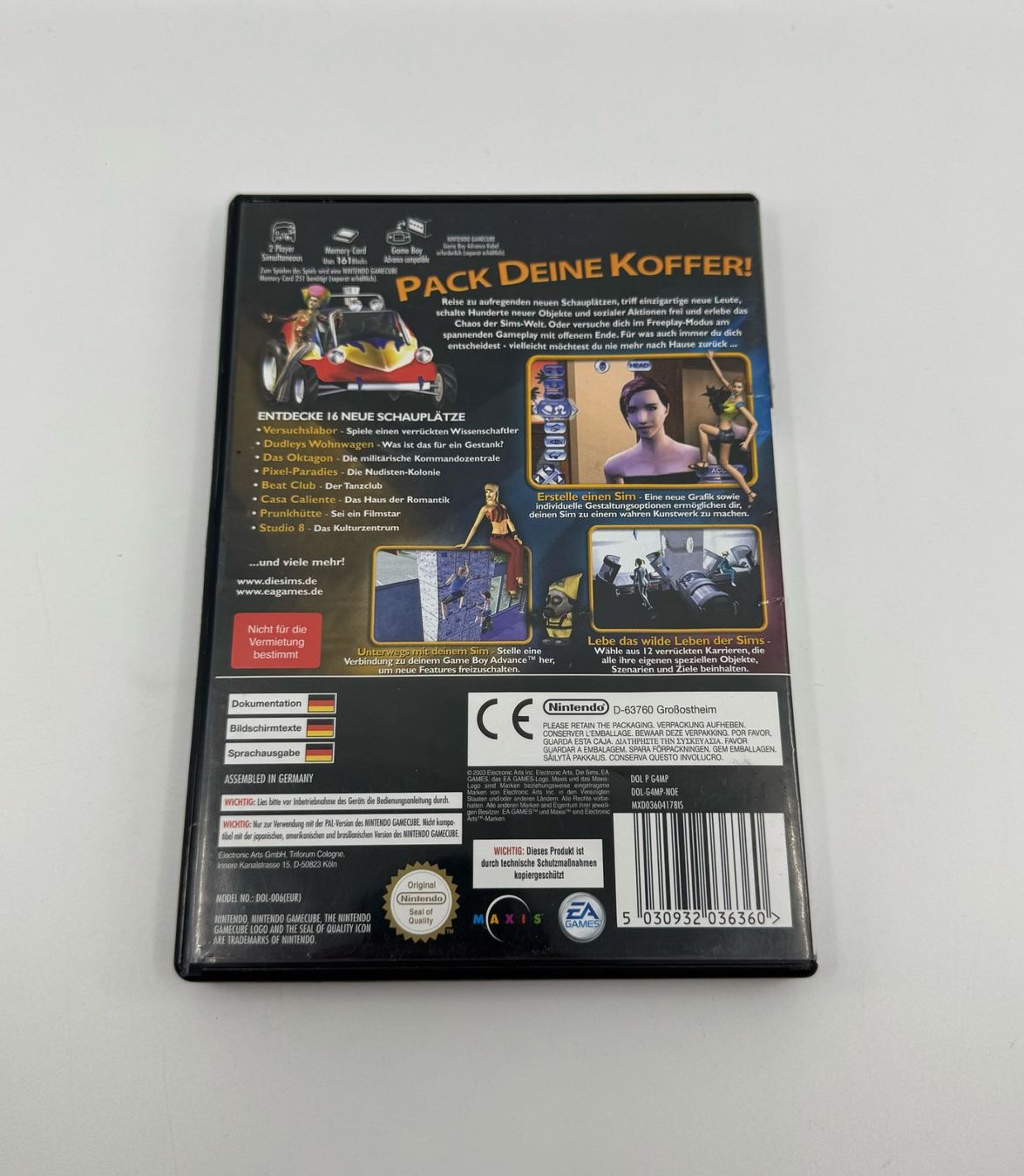 Giochi: Die Sims brechen aus (Gamecube) – Usato da Herisau venduto da Seyashop1 2