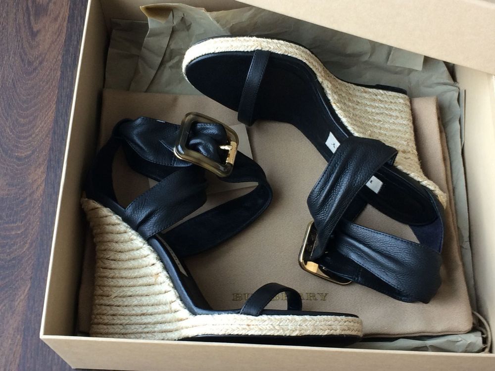 Burberry discount catsbrook wedges