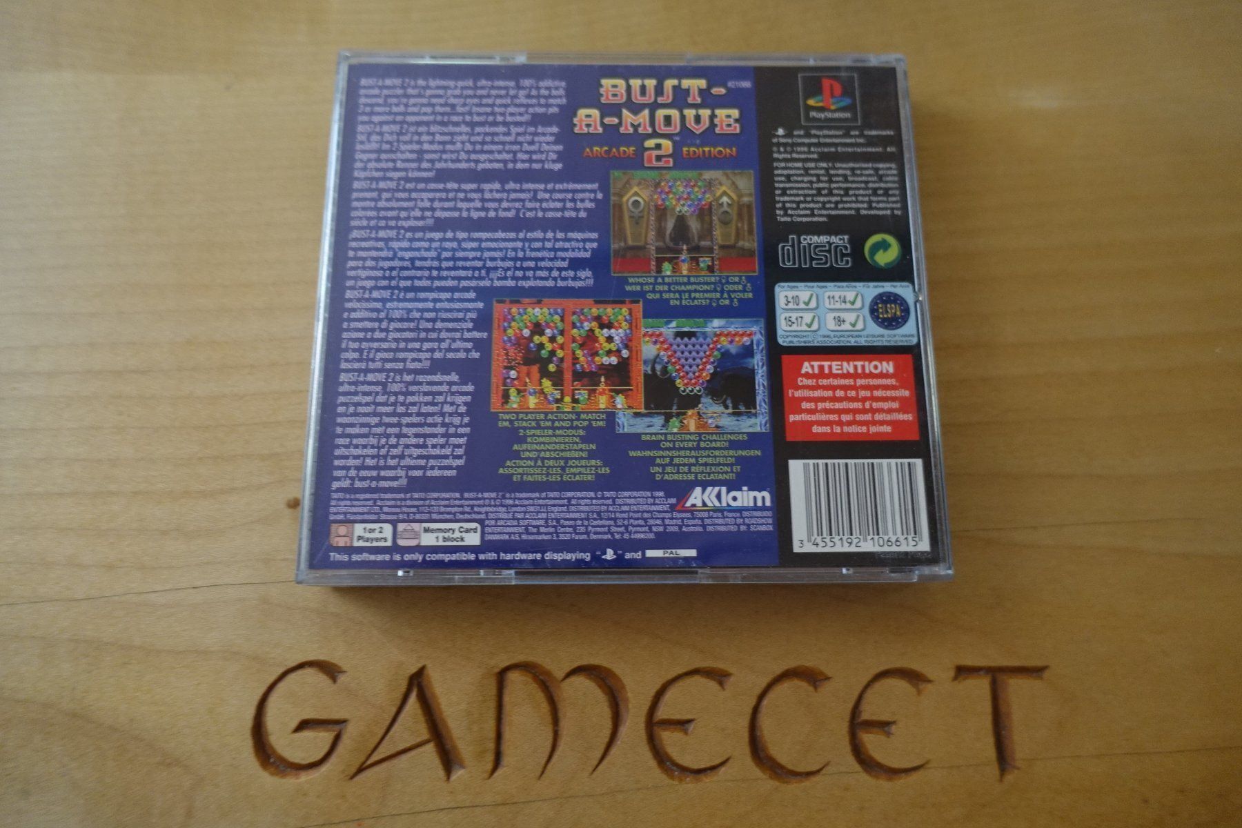 Sony Giochi: Bust-A-Move 2 Arcade Edition – Usato da Steinach venduto da Gamecet 2