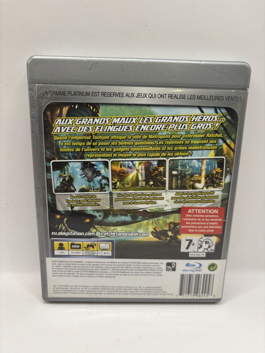 Giochi: Ratchet & Clank Opération Destruction PS3 – Usato da Genève venduto da sho_67qj 1