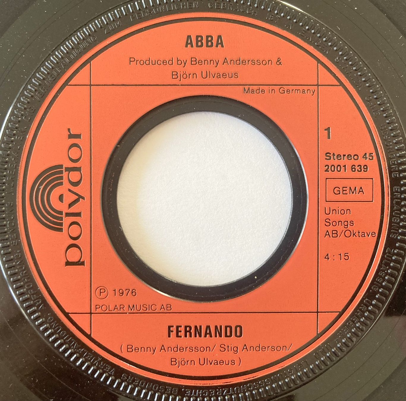 Dischi in vinile: ABBA - FERNANDO – Usato da Bottens venduto da hotter-than-hell 2