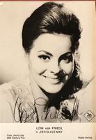 Loni von Friedl 1943- Autogramm signiert Foto 10x15cm