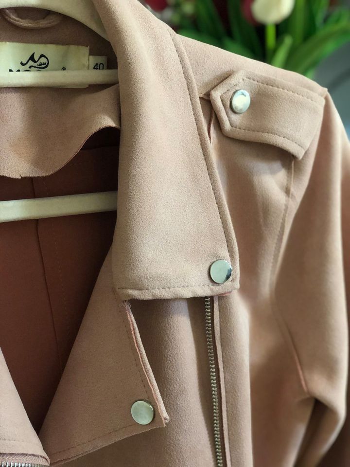 Vestes: Damen Velur Jacke L puderrosa – D'occasion à Tägerwilen par makcode09 2