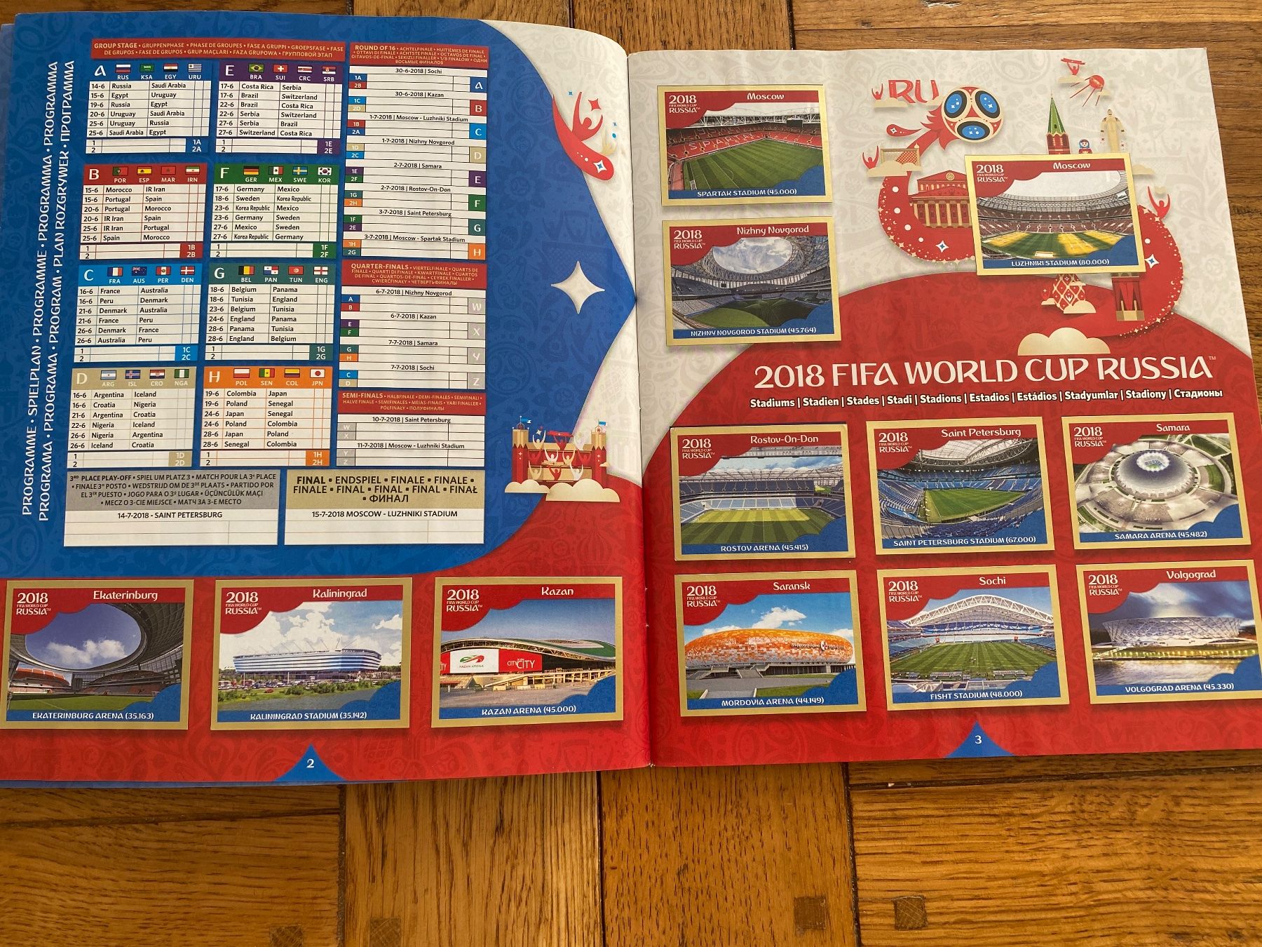 Panini Album: Panini WM 2018 – Usato da Abtwil SG venduto da Zwiebi 3