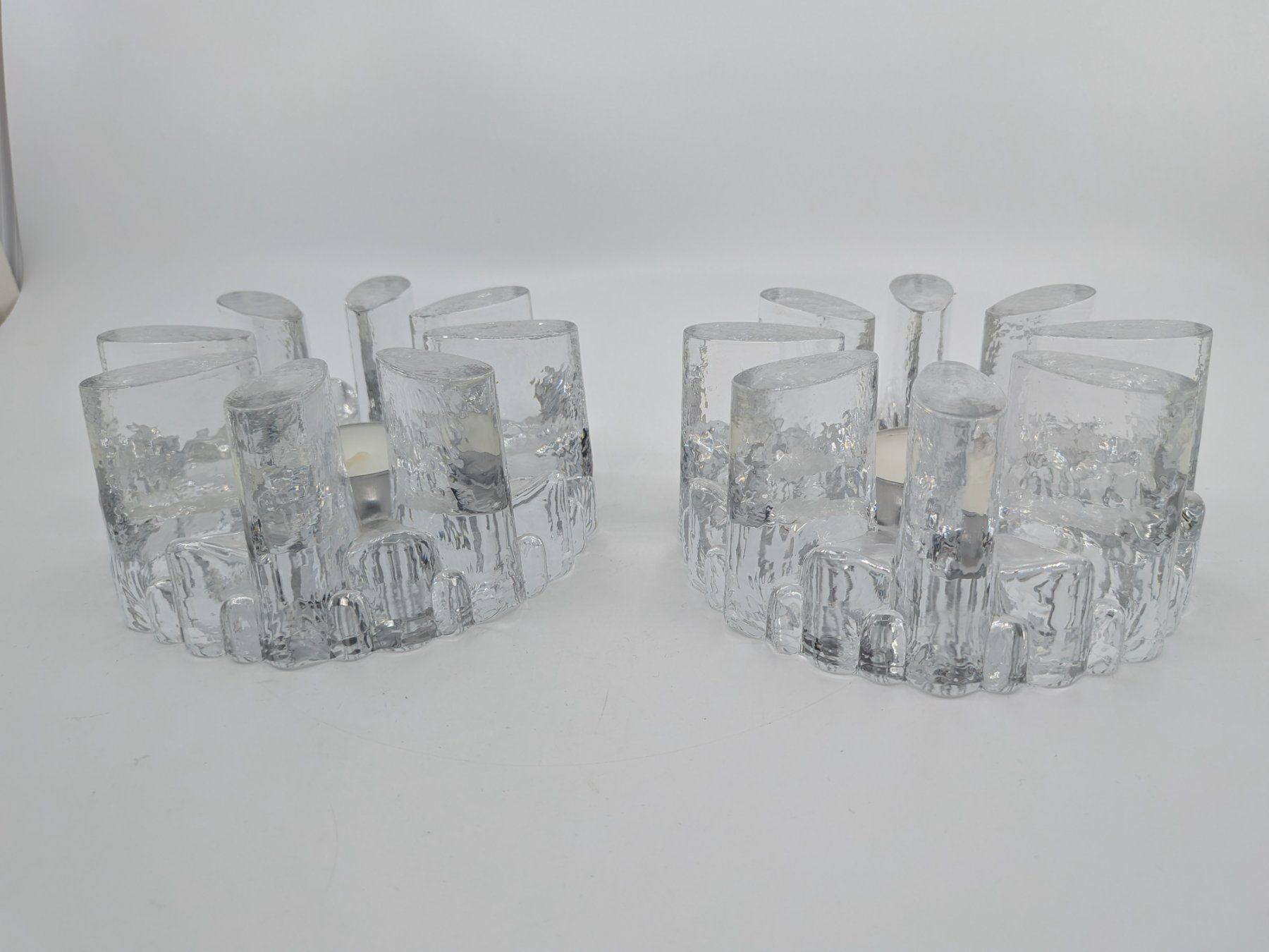 Küchengeräte: 2 Hergiswil Glasi Rechaud Teelichthalter – Gebraucht aus Emmen von magelan 1